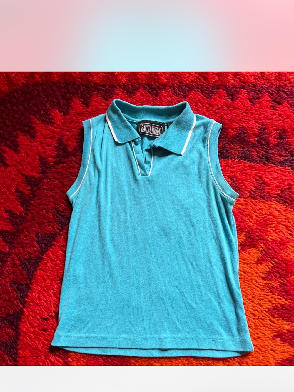 Polo-Style Sleeveless polo size L